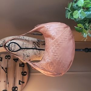 DAY & MOOD 100% Genuine Leather Lyra Leather Hobo Bag